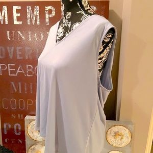 Nine West Jeans Blouse, Large PreOwned